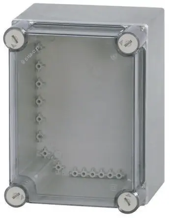 Produktfoto 1 von Eaton CI; Universalgehäuse; GF Polycarbonat; RAL 7035, Hellgrau (Basis); IK10 IP65 Breite 187.5 mm Höhe 250 mm Länge 175