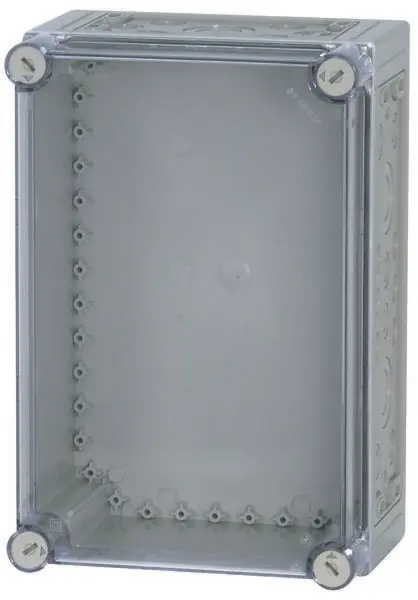 Produktfoto 1 von Eaton CI; Universalgehäuse; GF Polycarbonat; Klar, Hellgrau (Basis), RAL 7035, Rauchgrau Geflanscht; IK10 IP65 Breite