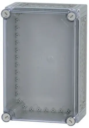 Produktfoto 1 von Eaton CI; Universalgehäuse; GF Polycarbonat; Klar, Hellgrau (Basis), RAL 7035, Rauchgrau Geflanscht; IK10 IP65 Breite