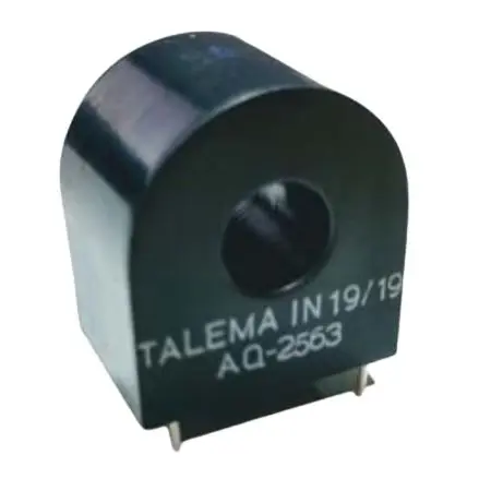 Produktfoto 1 von Nuvotem AQ Stromwandler, Durchgang, 2500:1A Induktiv 63A, Leitermaß 9mm, 25mm x 27mm