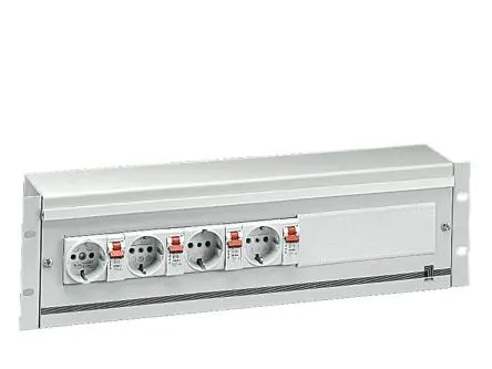 Produktfoto 1 von Rittal Box für Serie DK, 132.5 x 482.6 x 155mm