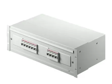 Produktfoto 1 von Rittal DK Schaltschrank Matt, Kunststoff, 482.6mm, 220 mm, 223 mm, Grau
