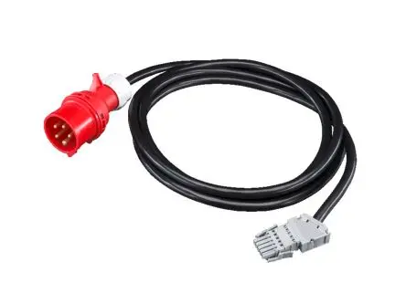 Produktfoto 1 von Rittal Netzkabel, A CEE (3P+N+PE), 3 m Schwarz