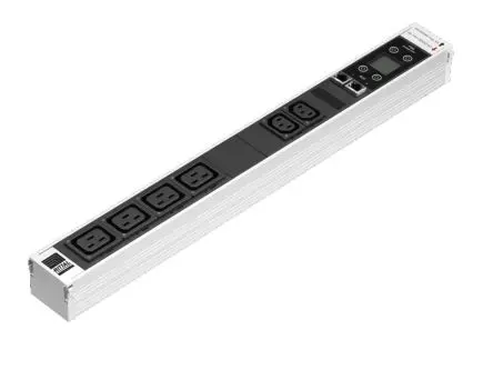 Produktfoto 1 von Rittal PSM C19, IEC 60320, C13, Steckdosenleiste Überspannungsschutz, 6-fach 16A, 230V