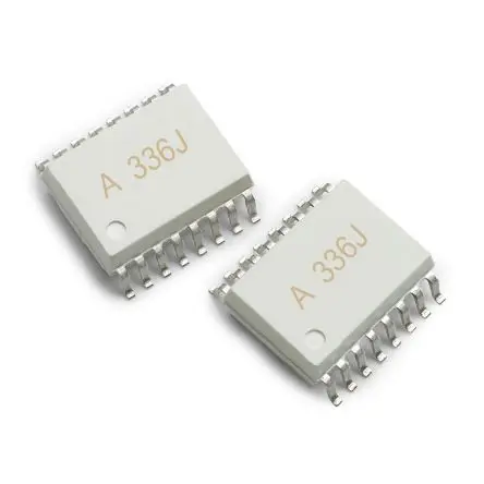 Produktfoto 1 von Broadcom ACPL Oberfläche 1 Optokoppler DC-In, 16-Pin SO, Isolation 1414 V Pk