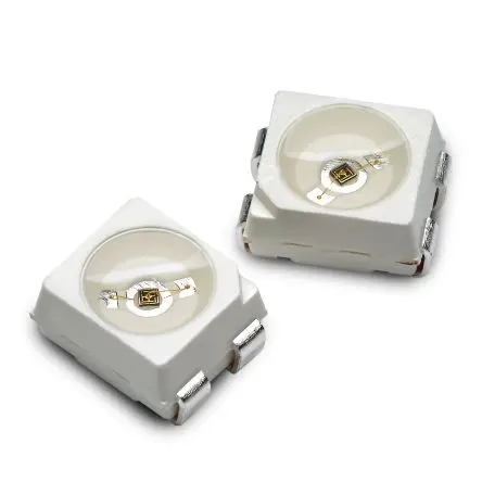 Produktfoto 1 von Broadcom AREQ IR-Diode, PLCC, 850 nm, 20 mW/sr, 4-Pin, Oberfläche 1-LEDs