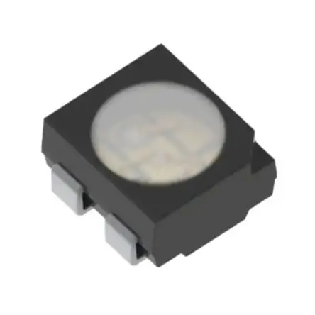 Broadcom ASMB Oberfläche LED Grün, Rot, Blau 3.6 V, Cluster 3-LEDs, 120 °, 3-Pin PLCC