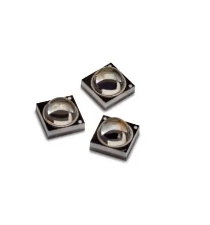 Produktfoto 1 von Broadcom Oberfläche AUV3 1-fach InGaN UV-LED UV A 365 nm / 1020 mW, Kuppelförmig 35 ° 2 Pin
