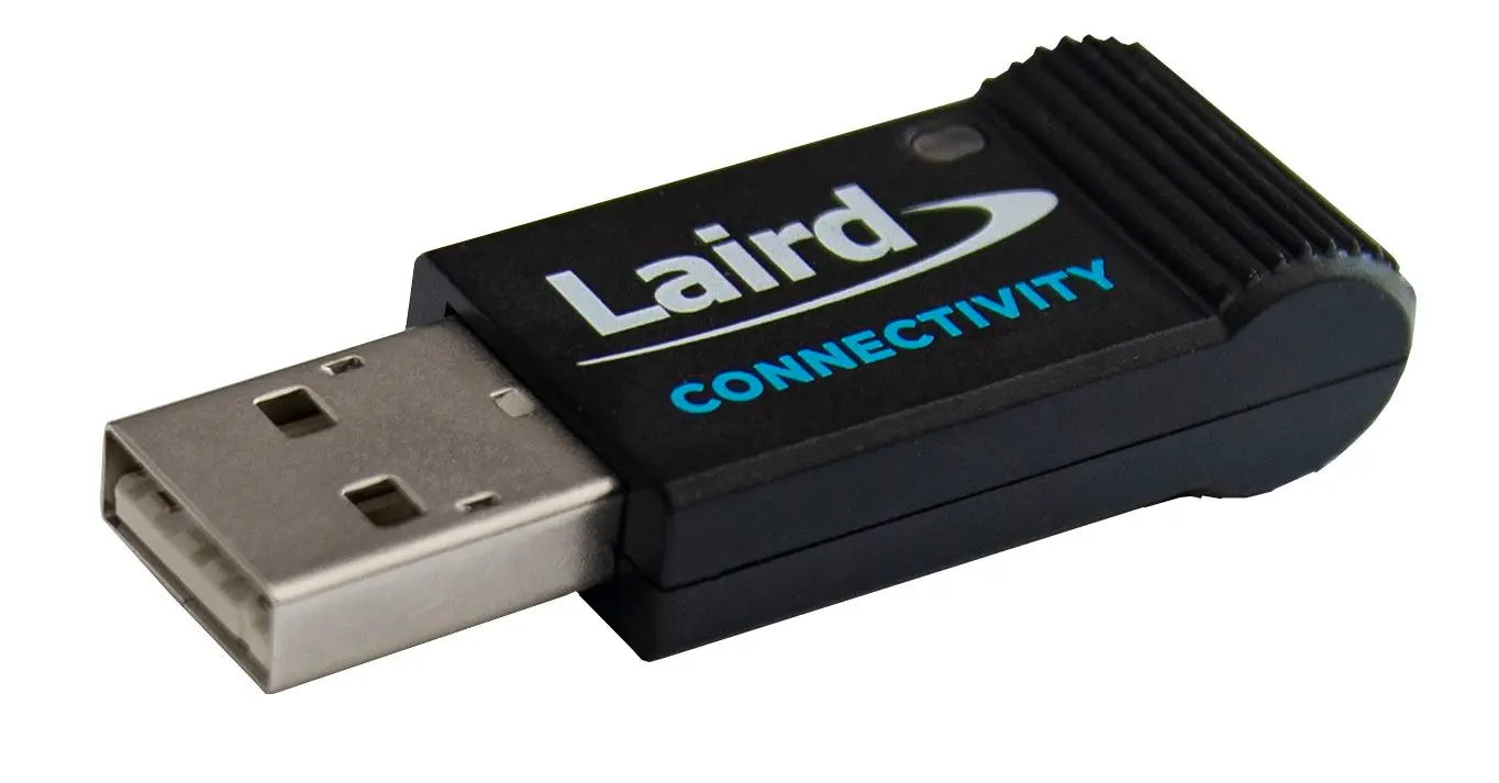 Produktfoto 1 von Ezurio WLAN-Adapter USB 2.0 Bluetooth, WLAN 5GHz 802.11e, 802.11i, 802.11v, 802.11k, 802.11h, 802.11b+, IEEE 802.11 ac,