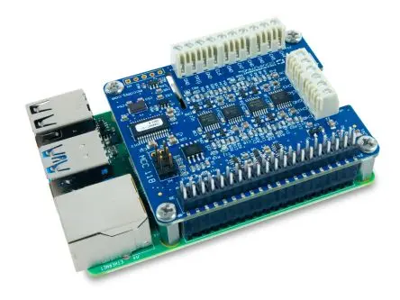 Produktfoto 1 von Digilent MCC 118, 8 SE Analogeingänge Spannungsmessung DAQ HAT für Raspberry Pi Datenlogger