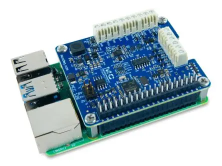 Produktfoto 1 von Digilent 8 SE/4 DIFF Analogeingänge, MCC 128, Spannungsmessung mit mehreren Eingangsbereichen DAQ HAT für Raspberry Pi