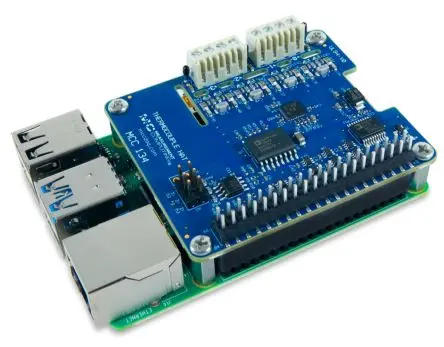 Produktfoto 1 von Digilent MCC 134: Thermoelement-Messungs-DAQ HAT für Raspberry Pi Datenlogger
