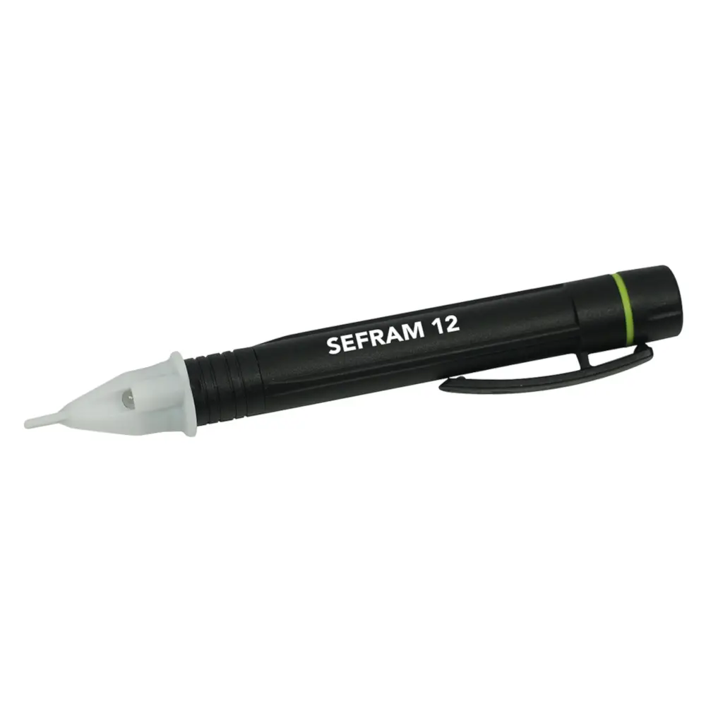 Produktfoto 1 von Sefram SEFRAM12, Berührungslose Spannungsprüfung Berührungsloser Spannungsprüfer, 100 V ac bis 1000 V ac Tensilica LX6