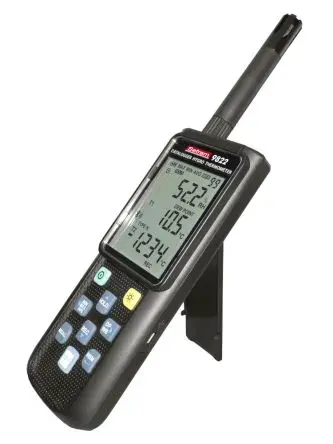 Produktfoto 1 von Sefram Digitales Thermometer, SEFRAM9822, Tisch, 3 bis 60 °C, Messelement Typ Typ R, Typ J, Typ S, K, Typ N, Typ T
