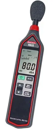 Produktfoto 1 von Sefram SEFRAM9835 Schallpegelmessgerät 30dB 130dB 0,1 dB