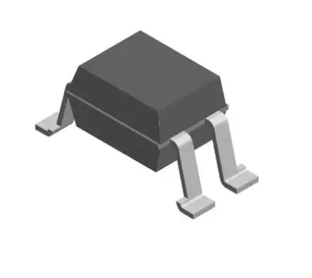 Produktfoto 1 von Vishay VO Oberfläche 1 Optokoppler DC-In, 4-Pin SMD, Isolation 600 V eff.