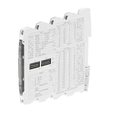 Produktfoto 1 von GEORGIN Serie GB 64000 Isolationsverstärker 24 V dc, Strom, Spannung / Analog DIN-Hutschiene