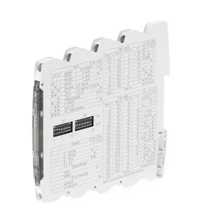 Produktfoto 1 von GEORGIN Serie GT 45000 Frequenzwandler 24V, Thermoelement, Widerstands-Temperaturfühler (RTD) / Analog DIN-Hutschiene