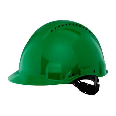 Produktfoto 1 von 3M 3MTM Sicherheitshelm Belüftet Verstellbar Hochleistungs-Polyethylen Grün