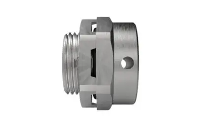 Produktfoto 1 von Peppers ACDP Edelstahl Flexible Rohrverbindung Kabelrohr 20 mm Grau Nickelphosphor-Finish IP66