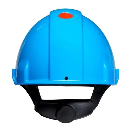 Produktfoto 1 von 3M G3000/G3001 Sicherheitshelm Belüftet Verstellbar Hochleistungs-Polyethylen Blau