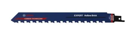 Bosch Hartmetall Hohlziegel Säbelsägeblatt / 2 TPI 190 mm 1