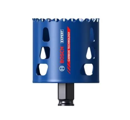 Bosch, Ø 20 mm Carbidspitze Lochsäge, Ø 10mm 1-Stk. / Bohrtiefe 60 mm