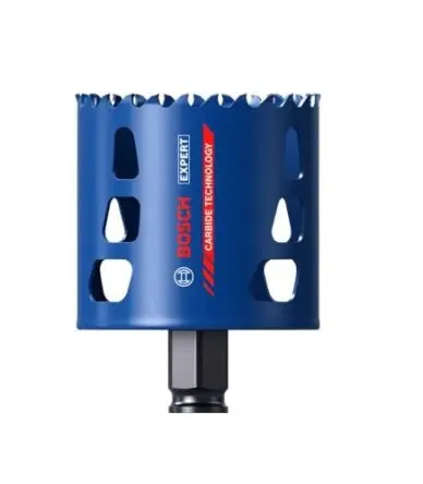Bosch, Ø 22 mm Carbidspitze Lochsäge, Ø 10mm 1-Stk. / Bohrtiefe 60 mm