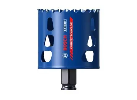 Produktfoto 1 von Bosch, Ø 25 mm Carbidspitze Lochsäge, Ø 10mm 1-Stk. / Bohrtiefe 60 mm