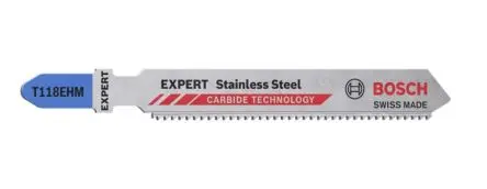 Produktfoto 1 von Bosch Hartmetall Stahl Stichsägeblatt / 18 TPI 83 mm 3