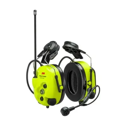 Produktfoto 1 von 3M PELTOR LiteCom Plus Helm Helm-Gehörschutzkapseln, 31 dB, CE marking Gelb