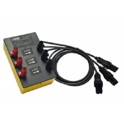 Produktfoto 1 von Chauvin Arnoux Netzanalysator-Adapter Netzanalysator-Adapter für Stromversorgungsanalysatoren CA833X.