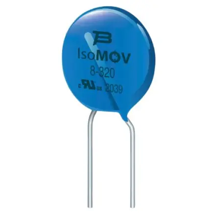 Produktfoto 1 von Bourns IsoMOV Metalloxid-Varistor, 40 pF / 100 A 1400 V, Wolle Gehäuse