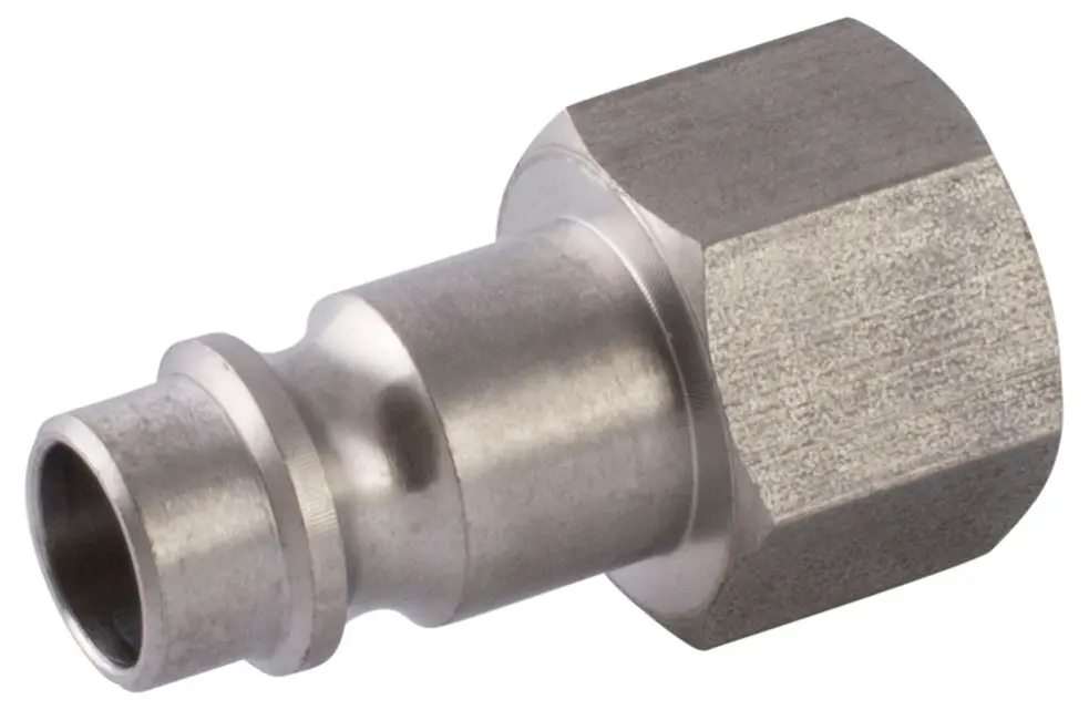 Produktfoto 1 von RS PRO Pneumatik Rohrverbinder, gerade Stahl Buchse, Buchse pneumatisch gerade, 15mm