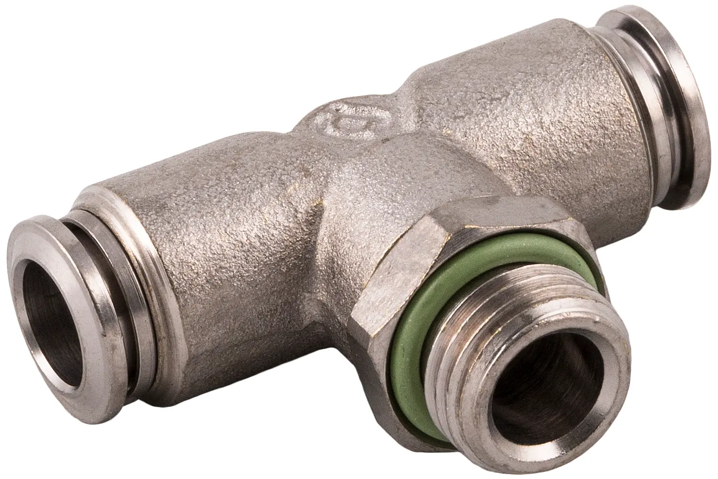 Produktfoto 1 von RS PRO Pneumatische Schnellsteckkupplung Messing vernickelt Stecker, Pneumatisches Winkelstück, 6mm