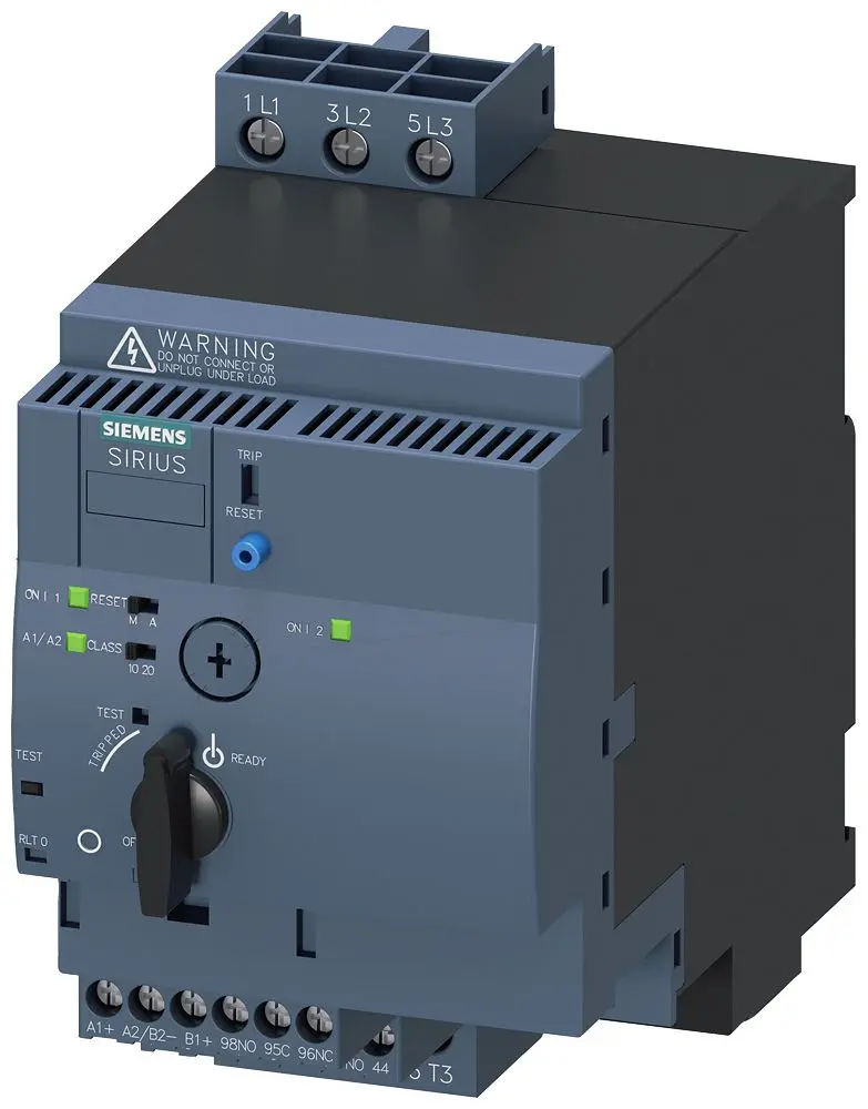 Produktfoto 1 von Siemens SIRIUS 3RA6 3RA62 Verbraucherabzweig 3-phasig, 690 V AC, Automatik