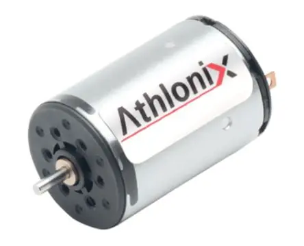 Produktfoto 1 von Portescap Bürstenmotor bis 0,00528 Nm, 6 V dc / 4,1 W, , Wellen-Ø 1.5mm