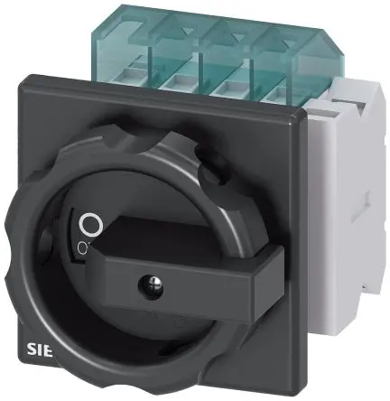 Produktfoto 1 von Siemens SENTRON Trennschalter / 3-polig 16 A 23A, RK5 Sicherungsgröße, 3 phasig