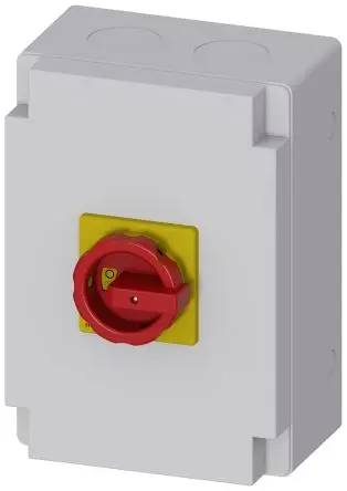 Produktfoto 1 von Siemens 3LD Switch Disconnector Trennschalter 6-polig 63 A 23A Umschlossen, RK5 Sicherungsgröße, 3 phasig