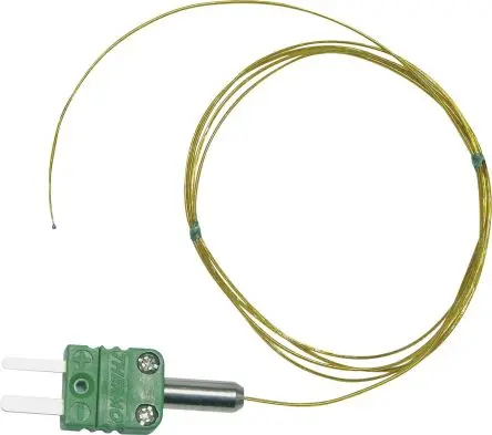 Produktfoto 1 von Chauvin Arnoux Temperatursensor, Typ K, Draht x 1 m Generell, Ø 1 mm, max.Temp 285 °C