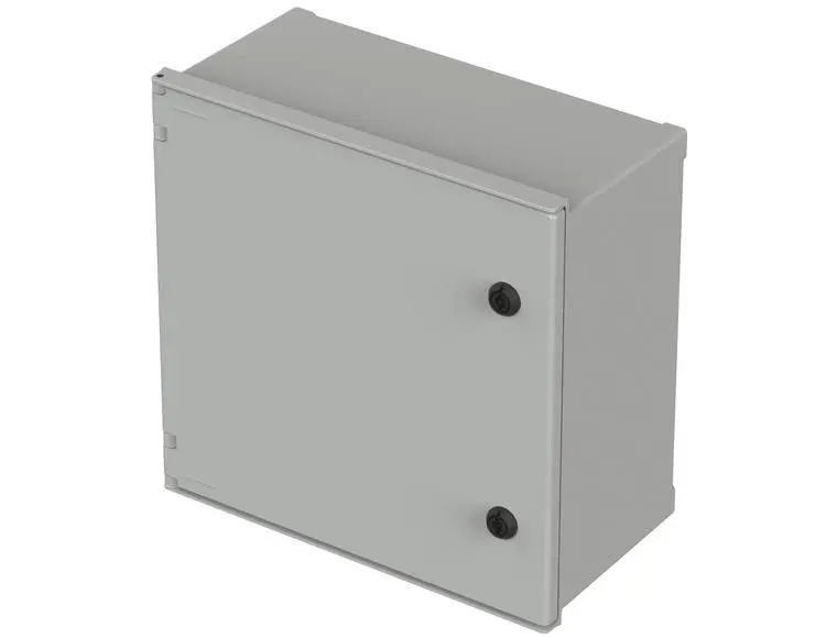 Produktfoto 1 von Bopla Polysafe GF Polyester Wandanschlusskasten Hellgrau IP66, HxBxT 400 mm, 400 mm x 200 mm