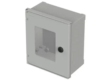Produktfoto 1 von Bopla Polysafe GF Polyester Wandanschlusskasten Hellgrau IP66 Transparente Tür, HxBxT 300 mm, 250 mm x 140 mm