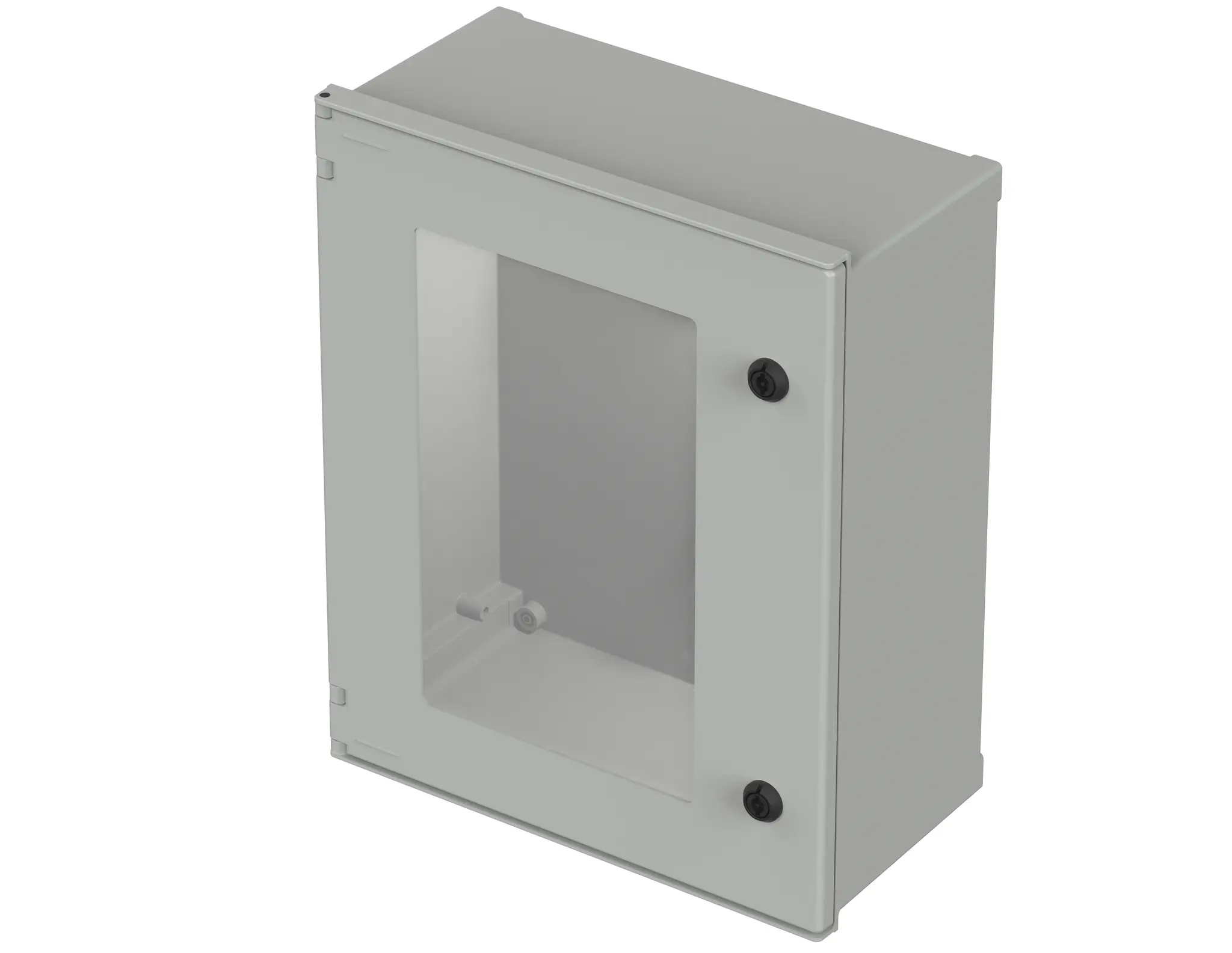 Produktfoto 1 von Bopla Polysafe GF Polyester Wandanschlusskasten Hellgrau IP66 Transparente Tür, HxBxT 400 mm, 500 mm x 200 mm