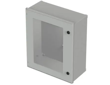 Produktfoto 1 von Bopla Polysafe GF Polyester Wandanschlusskasten Hellgrau IP66 Transparente Tür, HxBxT 600 mm, 500 mm x 230 mm
