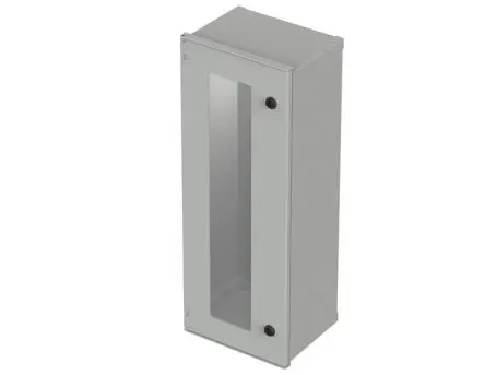 Produktfoto 1 von Bopla Polysafe GF Polyester Wandanschlusskasten Hellgrau IP66 Transparente Tür, HxBxT 800 mm, 300 mm x 230 mm