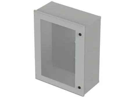 Produktfoto 1 von Bopla Polysafe GF Polyester Wandanschlusskasten Hellgrau IP66 Transparente Tür, HxBxT 800 mm, 600 mm x 300 mm
