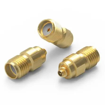 Produktfoto 1 von Wurth Elektronik Koaxadapter, 50 Ω, Gerade, 6GHz Buchse Buchse, Koaxial SMA