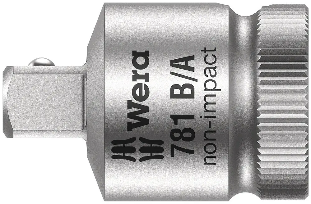 Produktfoto 1 von Wera 3/8 in Vierkant, CrV-Stahl, Länge 27 mm