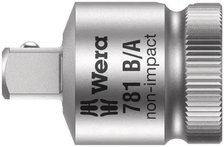 Produktfoto 1 von Wera 3/8 in Vierkant, CrV-Stahl, Länge 27 mm