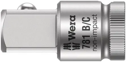 Wera 3/8 in Vierkant, CrV-Stahl, Länge 27 mm